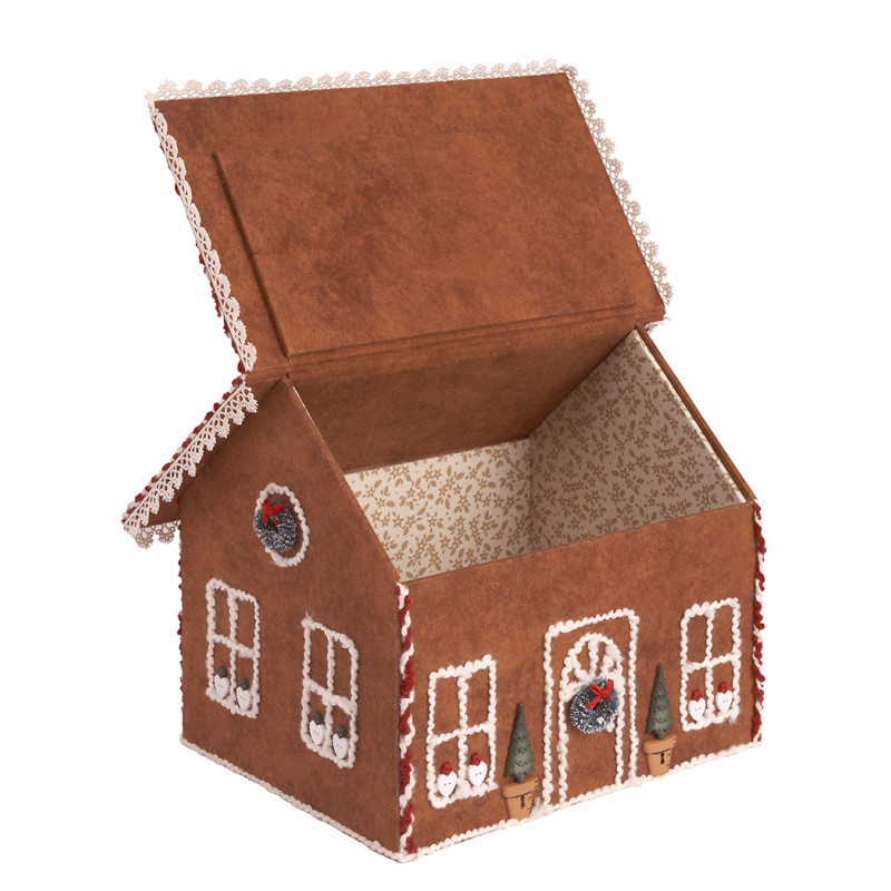 La maison en pain d'épices vue par datcha : Recette et gabarits