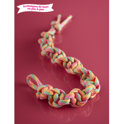 Bracelet multicolore torsadé Modèles