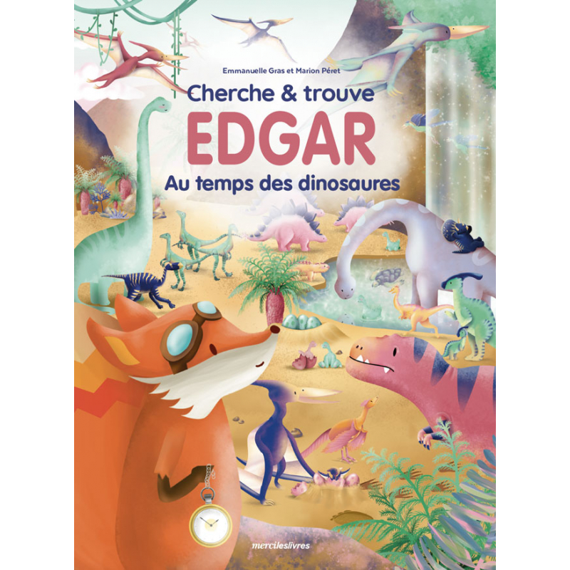 Edgar au temps des dinosaures, Merci les livres