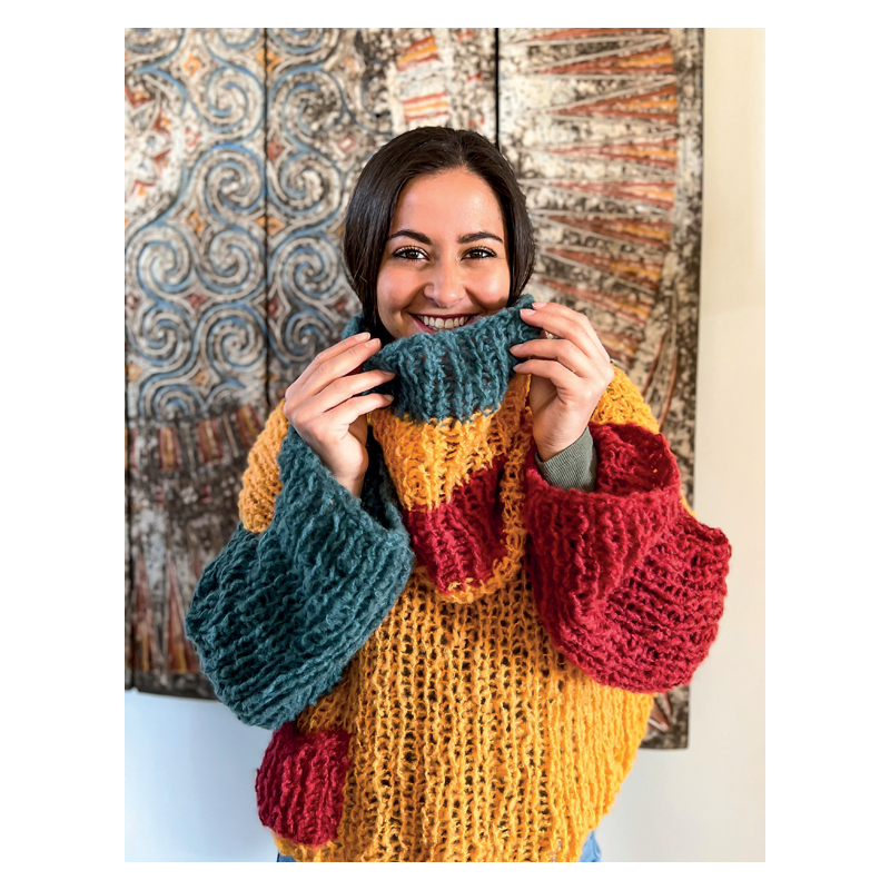 20 projets faciles à tricoter : le livre de tricot débutant