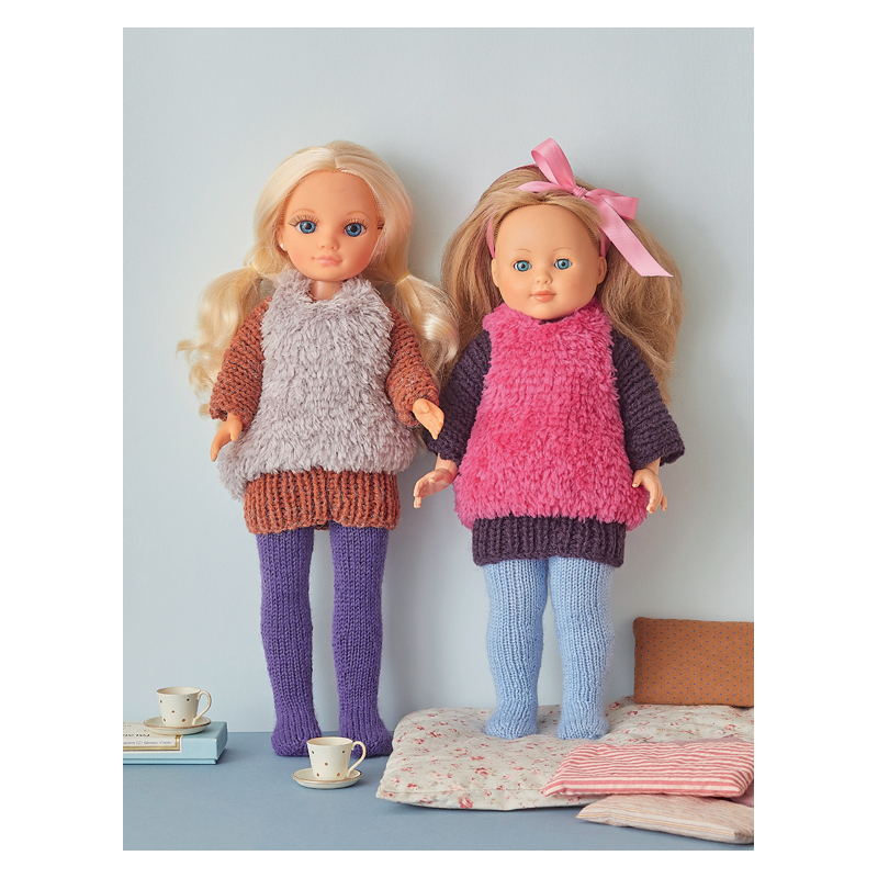 Vêtements de poupées à tricoter
