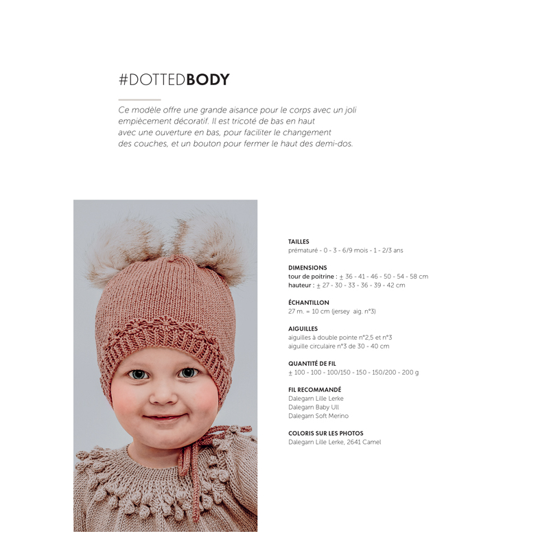 Vêtements au tricot pour les tout-petits : livre tricot bébé