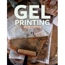 Gel printing pour mixed-media Livre Beaux-arts