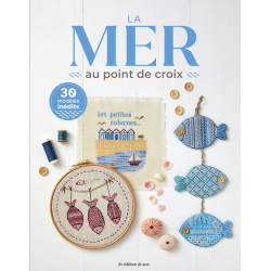 La mer au point de croix Livre Broderie