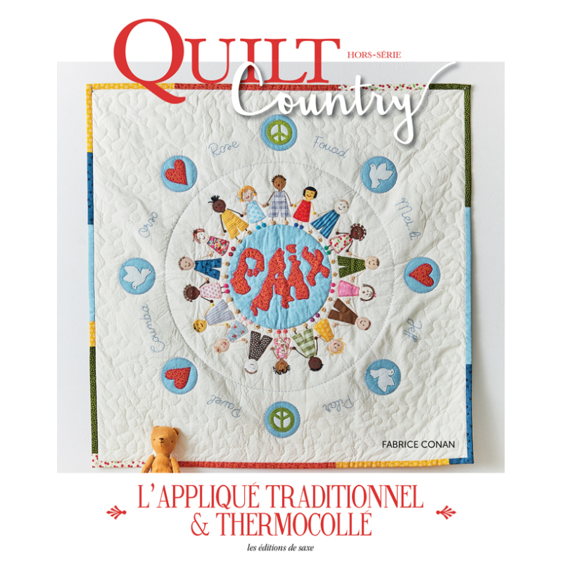 L'appliqué traditionnel & thermocollé Livre Patchwork