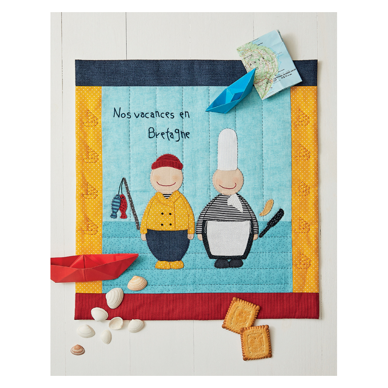 L'appliqué traditionnel & thermocollé Livre Patchwork