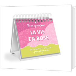 Calendrier La vie en rose Livre Selection Bien-être