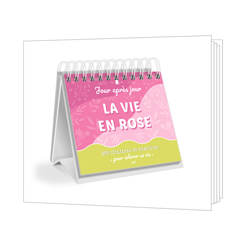 Calendrier La vie en rose Livre Selection Bien-être