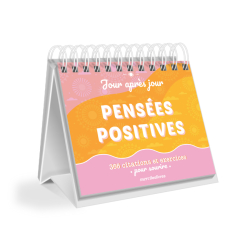 Calendrier Mes pensées positives Livre Selection Bien-être