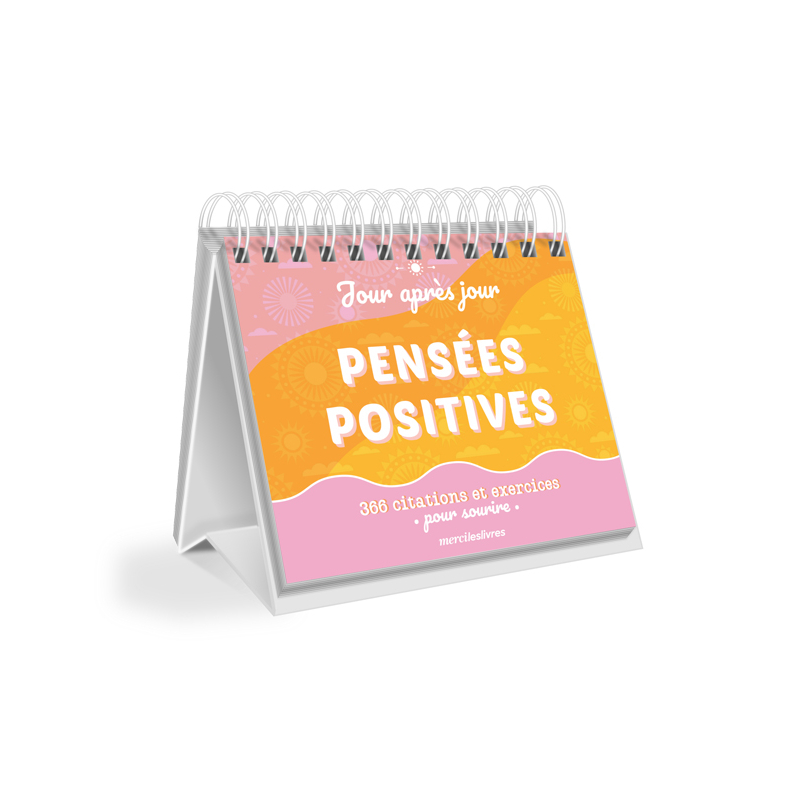 Calendrier Mes pensées positives Livre Selection Bien-être