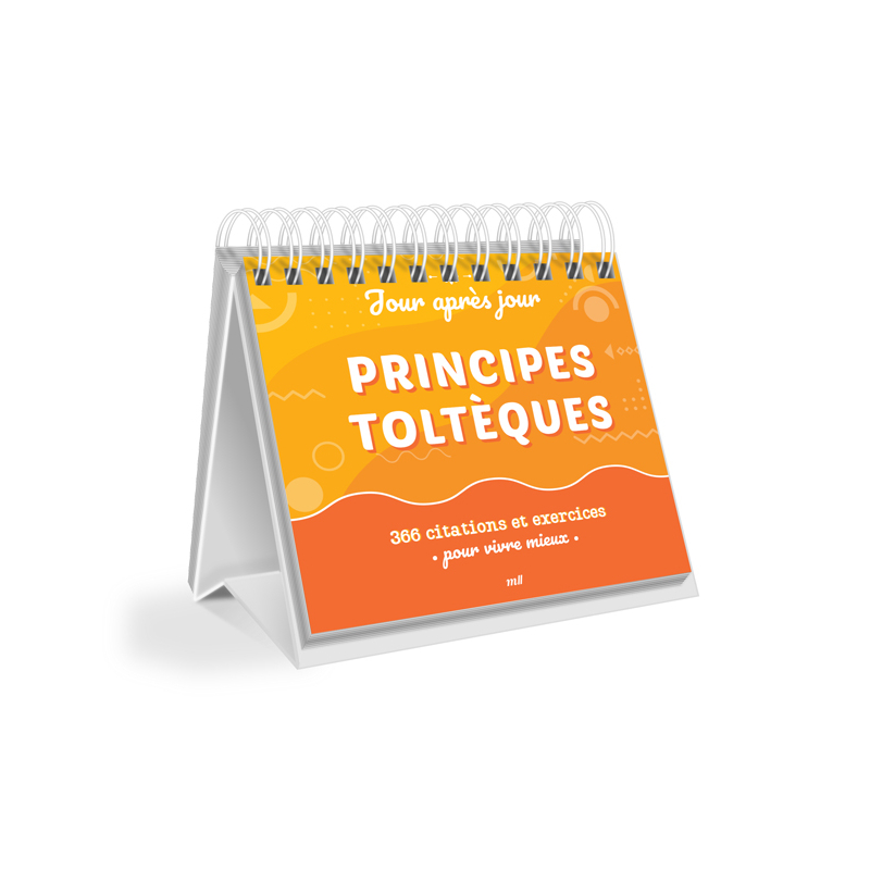 Calendrier Principes toltèques Livre Selection Bien-être