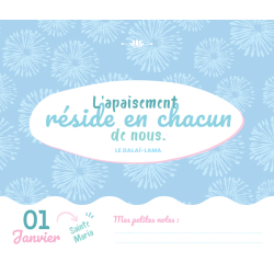 Calendrier Ambiance Zen Livre Accueil