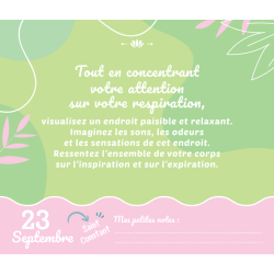 Calendrier Ambiance Zen Livre Accueil