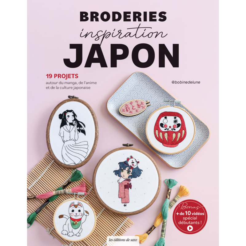 Broderies inspiration Japon Livre Broderie