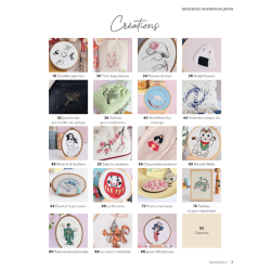 Broderies inspiration Japon Livre Broderie