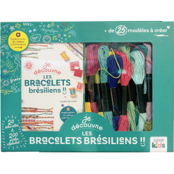 Coffret Je découvre les bracelets brésiliens Kit LES COFFRETS