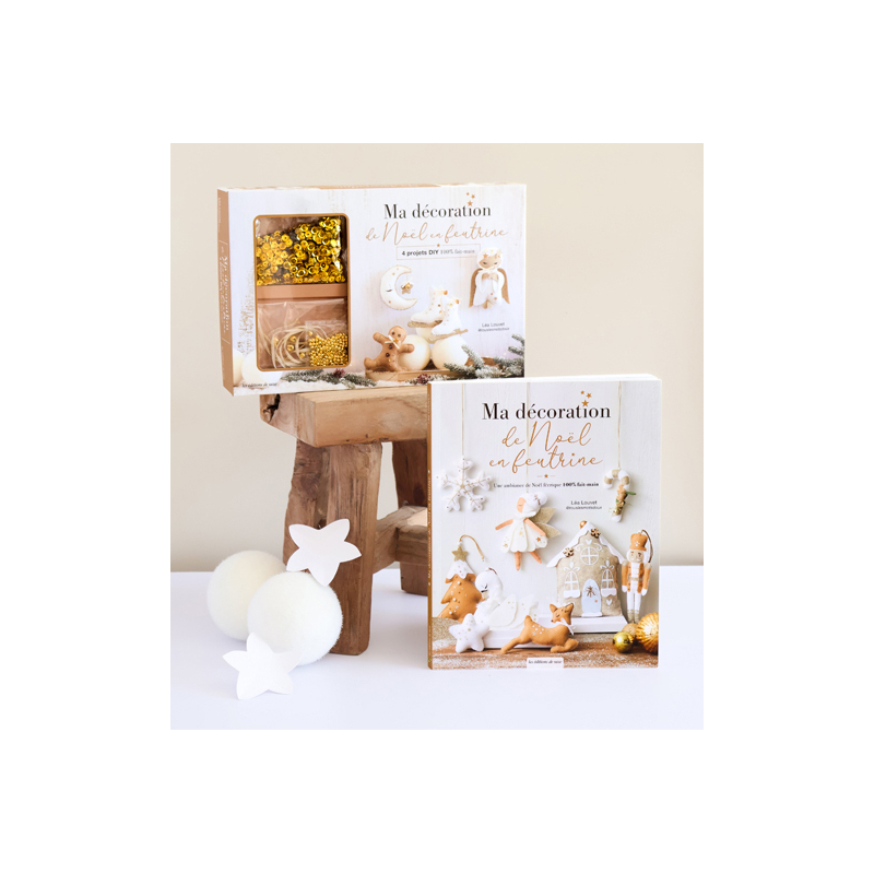 COFFRET Ma décoration de Noël en feutrine Kit Loisirs créatifs