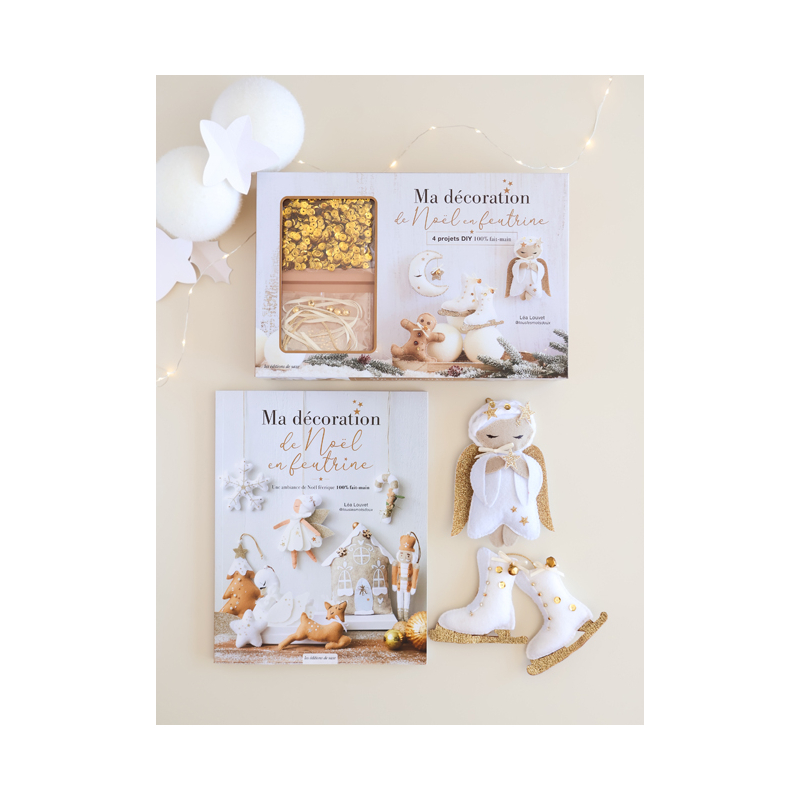 COFFRET Ma décoration de Noël en feutrine Kit Loisirs créatifs