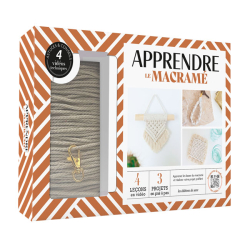 Offre spéciale : Coffret Apprendre le macramé Kit Accueil