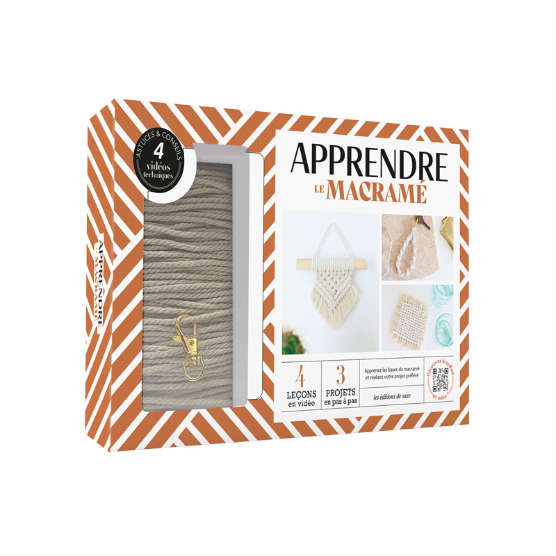 Offre spéciale : Coffret Apprendre le macramé Kit Accueil