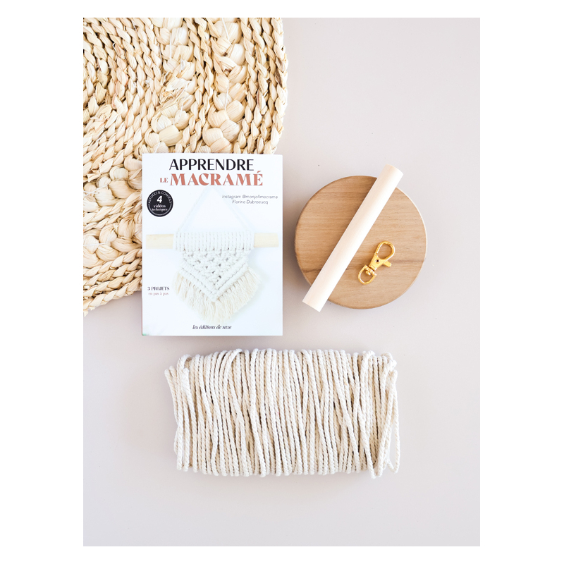 Offre spéciale : Coffret Apprendre le macramé Kit Accueil