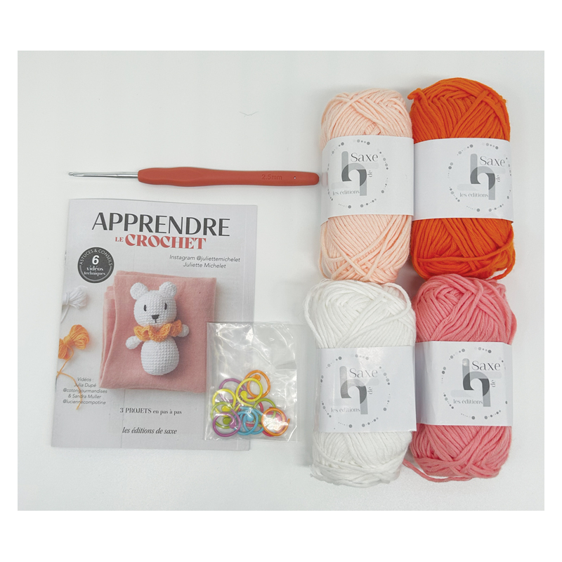 Offre spéciale : Coffret Apprendre le crochet Kit Accueil