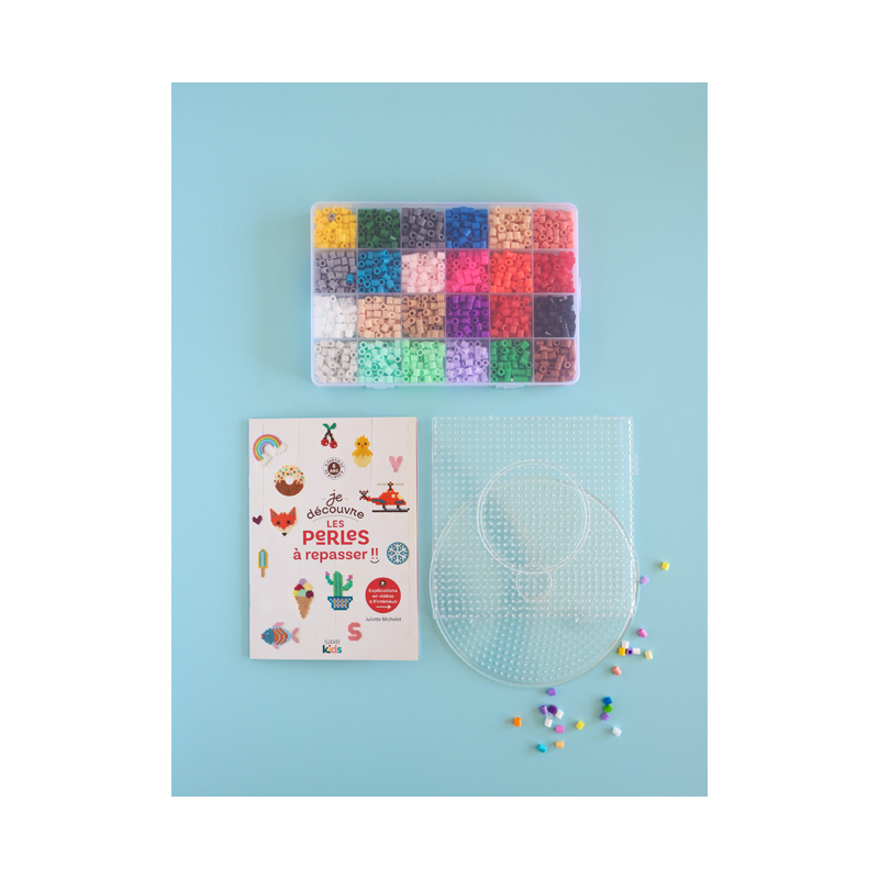 Coffret Je découvre les perles à repasser Kit LES COFFRETS