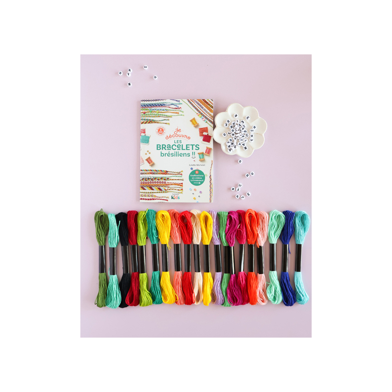 Coffret Je découvre les bracelets brésiliens Kit LES COFFRETS