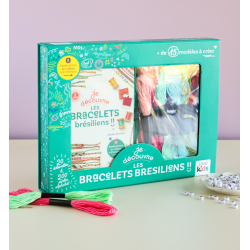 Coffret Je découvre les bracelets brésiliens Kit LES COFFRETS