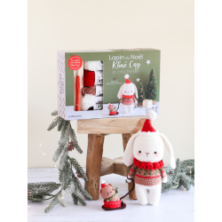 COFFRET Lapin de Noël de Khuc Cay à crocheter Kit Crochet