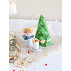 Poupées & amigurumis de Noël nordique au crochet Livre Crochet