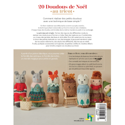 20 doudous de Noël au tricot Livre Tricot