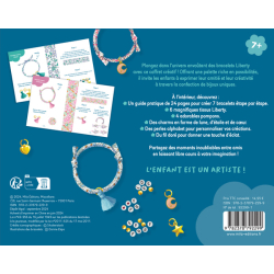 Coffret Mes bracelets d'amitié Liberty à offrir Kit Jeunesse