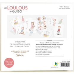 Coffret Coloriage les Loulous de Guibo Kit LES COFFRETS