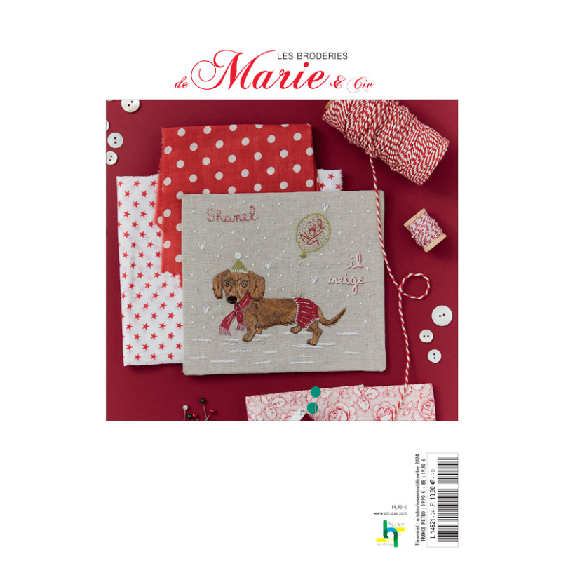 Nos mascottes d'hiver Livre Broderie