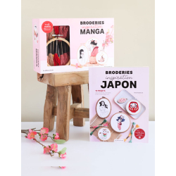 PACK EXCLUSIF : Broderies Inspiration MANGA Lot Broderie