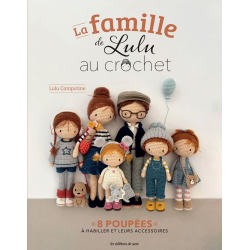 La famille de Lulu au crochet Livre Crochet