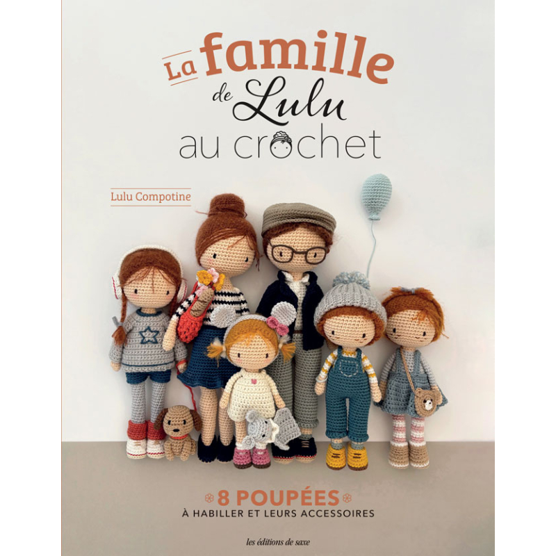 La famille de Lulu au crochet Livre Crochet