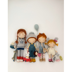 La famille de Lulu au crochet Livre Crochet