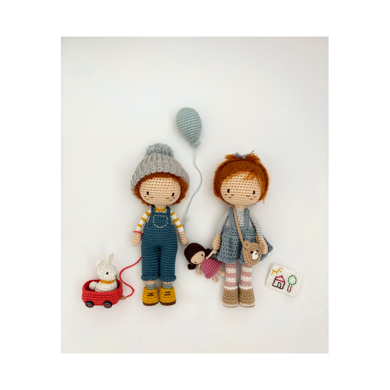 La famille de Lulu au crochet Livre Crochet