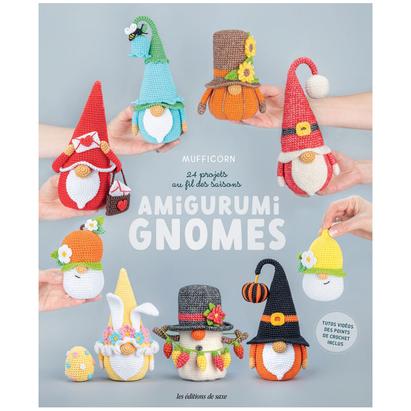 Amigurumi gnomes Livre Crochet