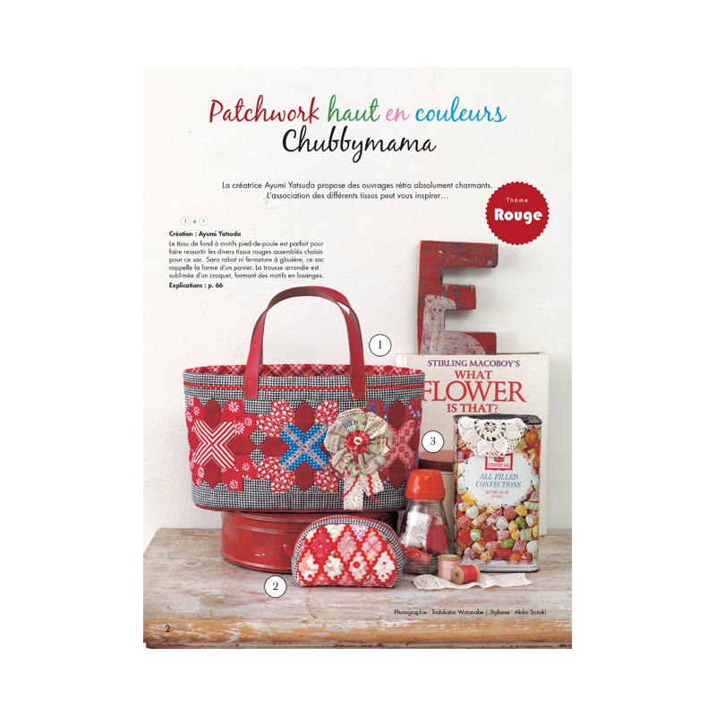 95 jolis projets - Quilt Japan N°38 Livre Patchwork