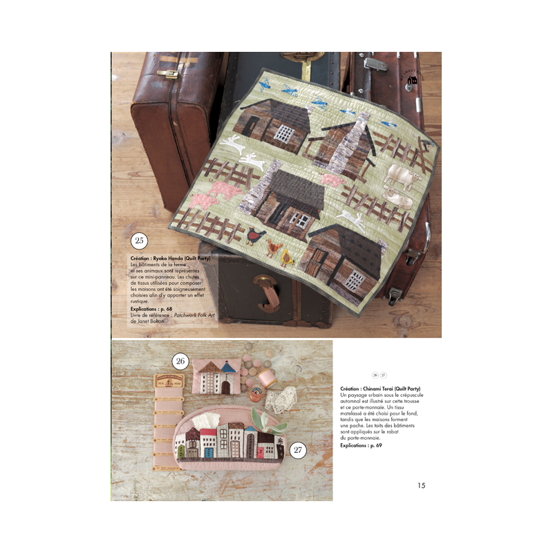 95 jolis projets - Quilt Japan N°38 Livre Patchwork