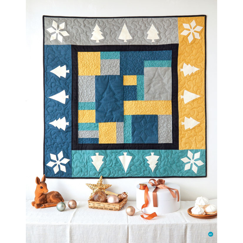 Quilts en attendant l'hiver Livre Patchwork