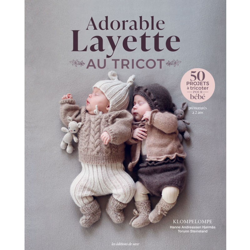 Adorable layette au tricot Tricot