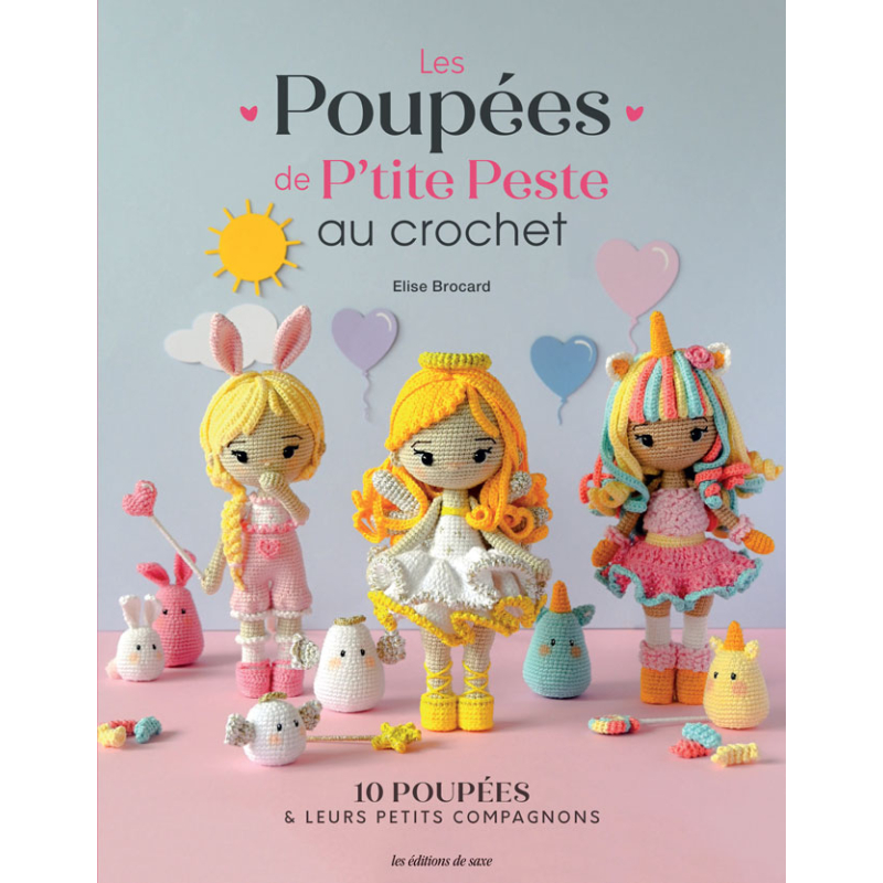 Les Poupées de P’tite Peste au crochet Livre Crochet