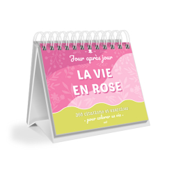 Calendrier La vie en rose Livre Selection Bien-être