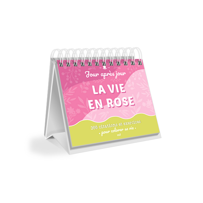 Calendrier La vie en rose Livre Selection Bien-être