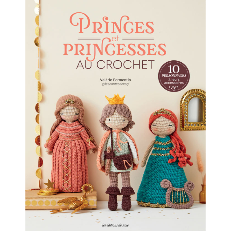 Princes et princesses au crochet Livre Crochet