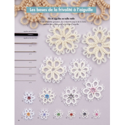 La frivolité à l’aiguille – les bases Livre Crochet